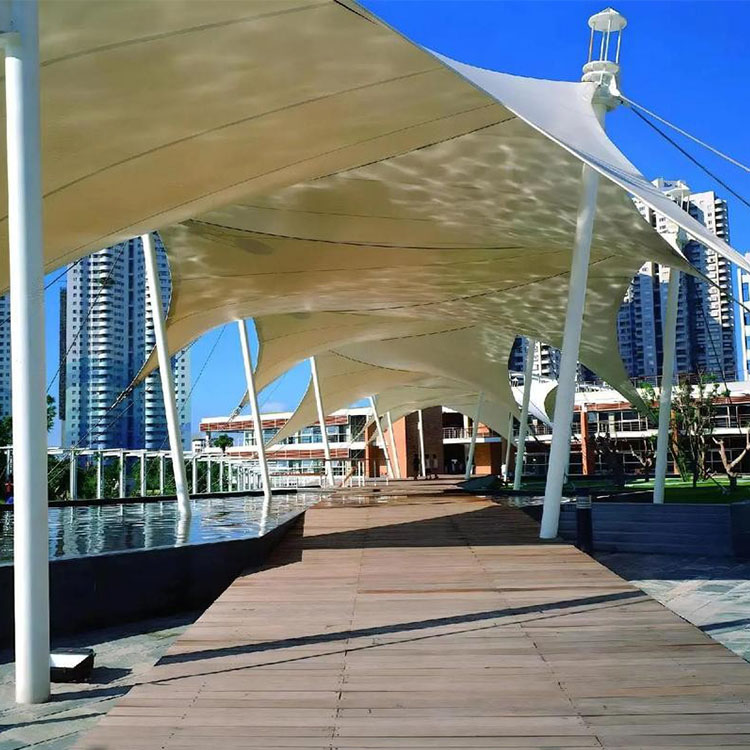 鄱阳县膜结构景观棚