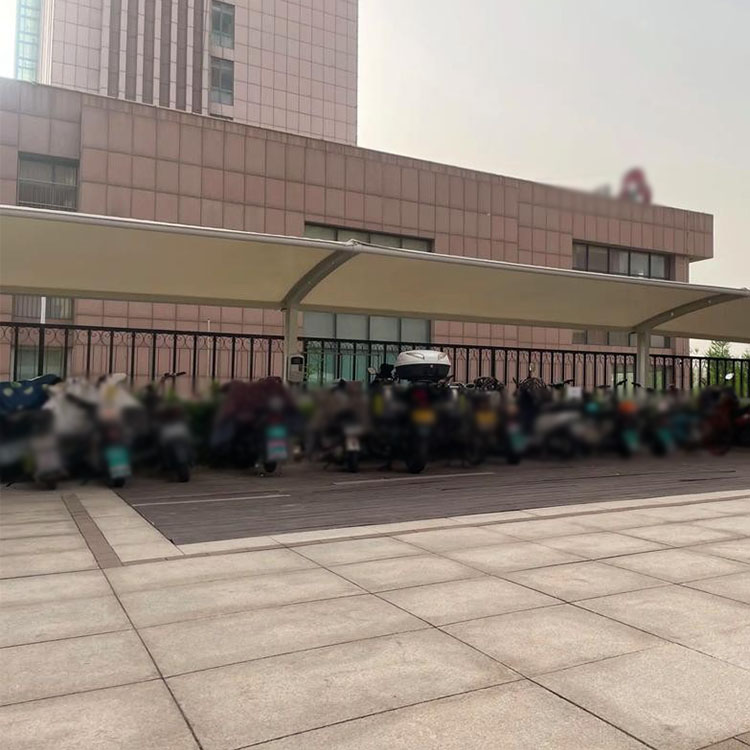 鄱阳县膜结构电动车棚