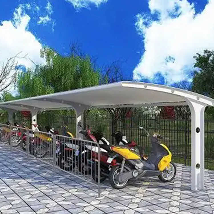 鄱阳县膜结构电动车棚